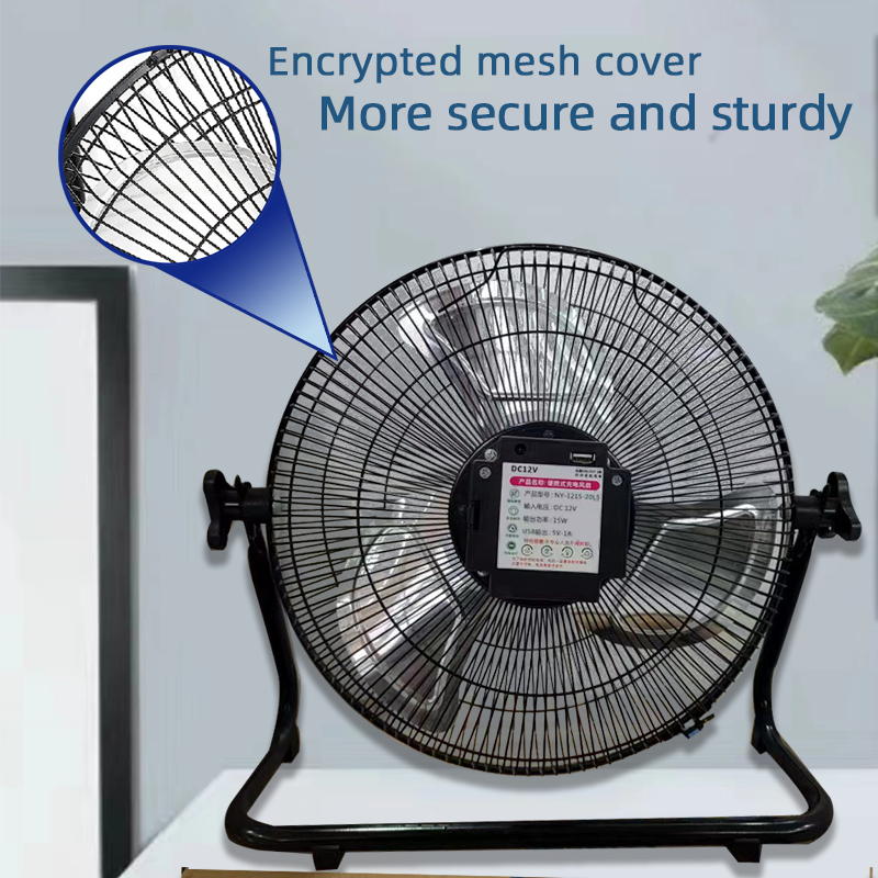14 Inch Portable Solar Fan,Rec - Ac Outdoor Power recension och pris