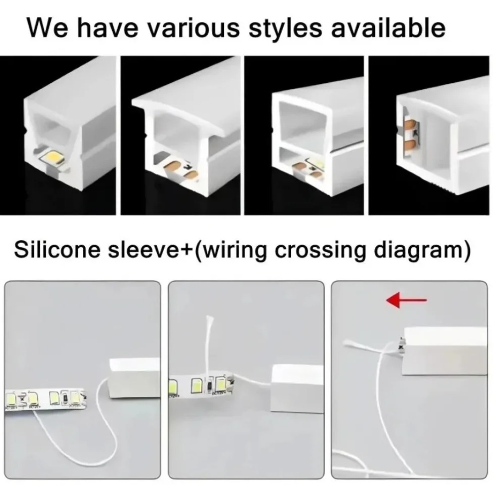 IP67 Waterproof Silicone Neon  - Outdoor Power Strip Weatherproof recension och pris